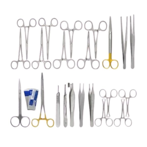 22 Pcs Small Animal Surgery Kit