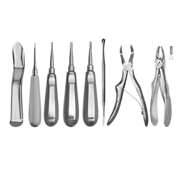 8 Pcs Basic Oral Surgery Kit