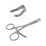 Bone Reduction Forceps 5 ½" Curved Pointed Tips