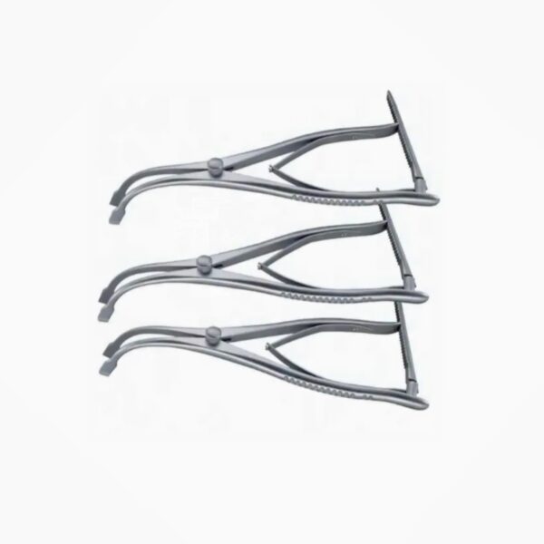 Inge Lamina Spreader 6″ Jaws Open to 1 1/8″ Without Teeth