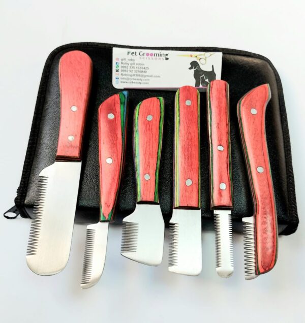 Stripping & Carding Knives Set