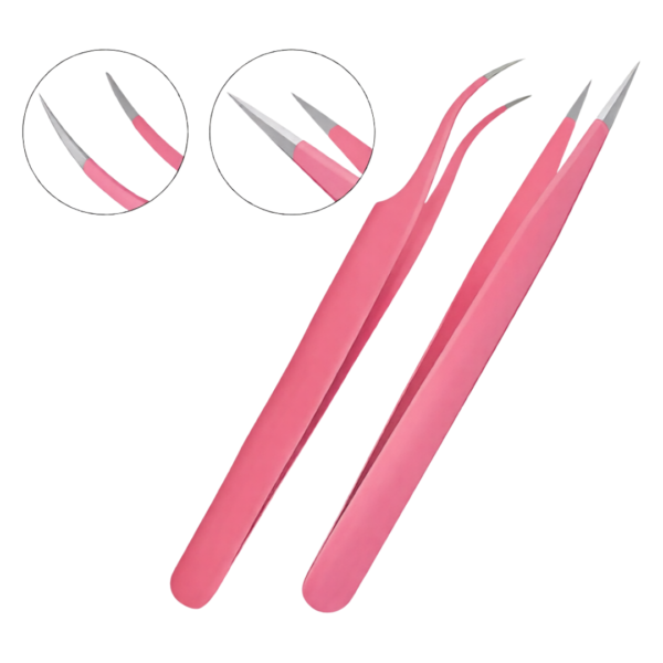 Pink Lash Tweezer