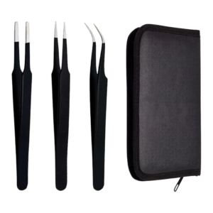 Precision Eyelash Tweezers Set