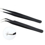 eyelash extension tweezers set